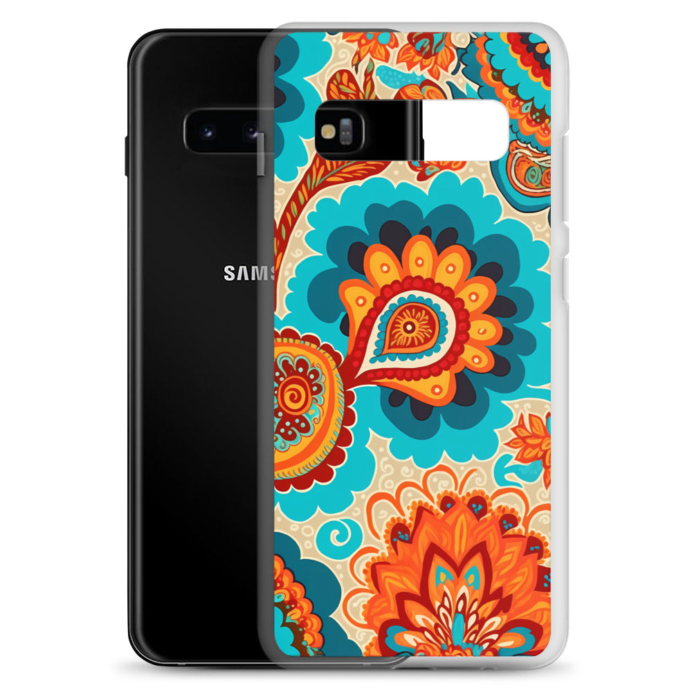 Samsung Case - Burst of Paisley