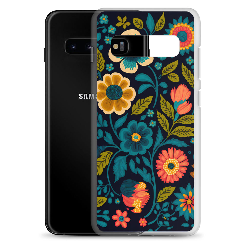 Samsung Case - Bright Mixed Blossoms