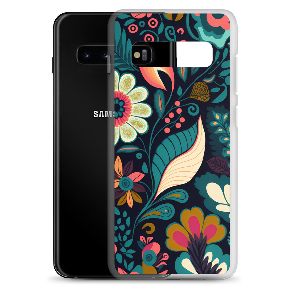 Samsung Case - Neon Floral