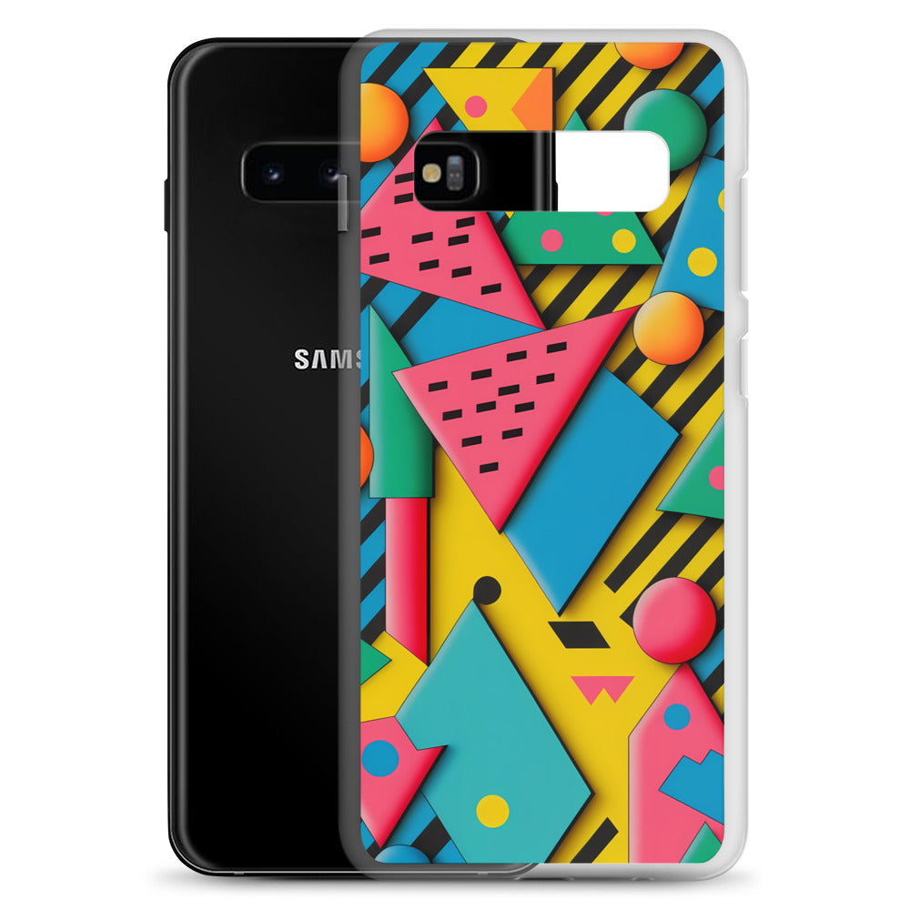 Samsung Case - 80s Dimensional Shapes