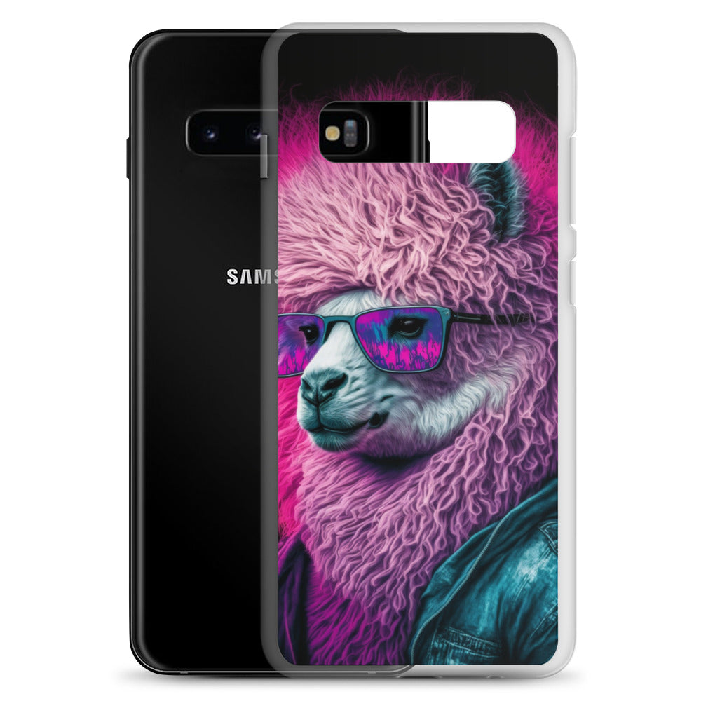 Samsung Case - Synthwave Smooth Llama