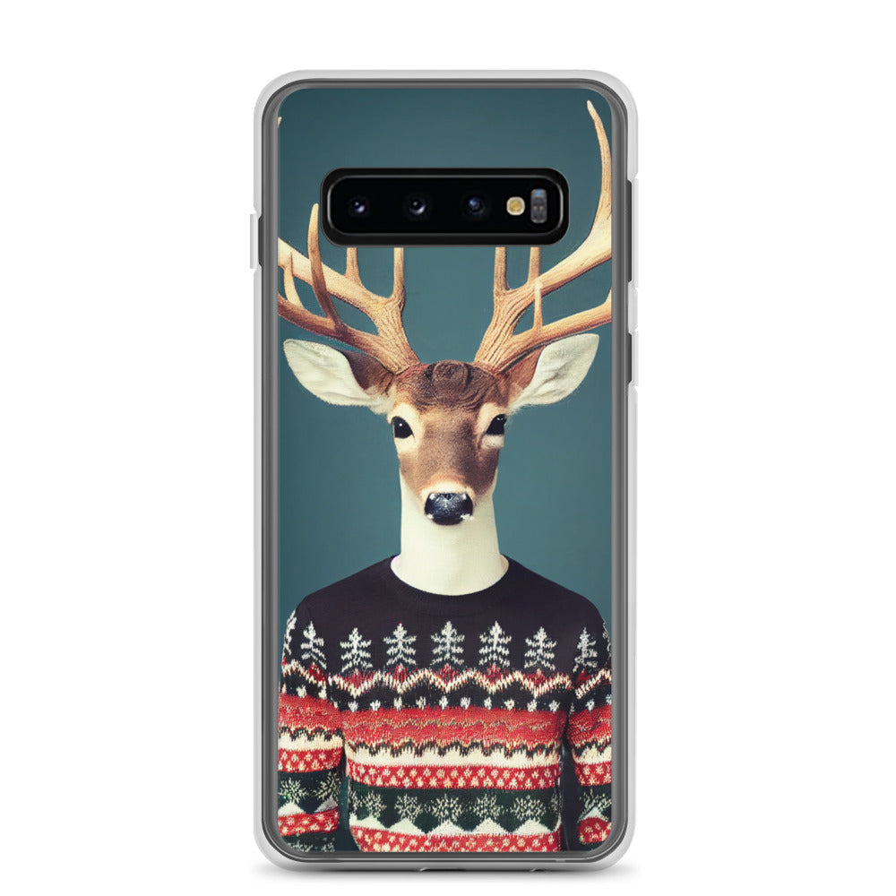Samsung Case - Christmas Sweater Deer