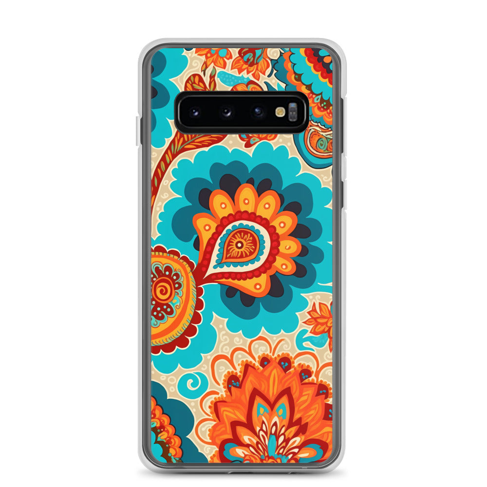 Samsung Case - Burst of Paisley