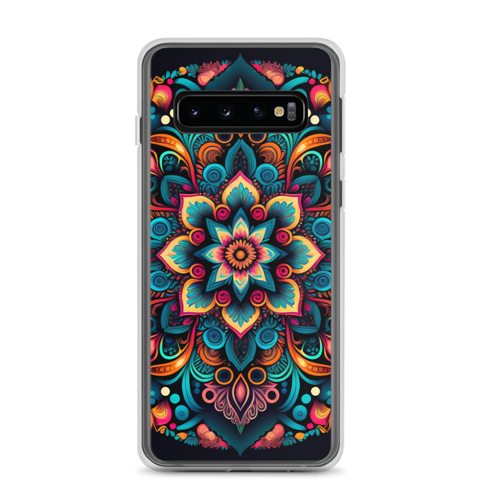 Samsung Case - Neon Mandala