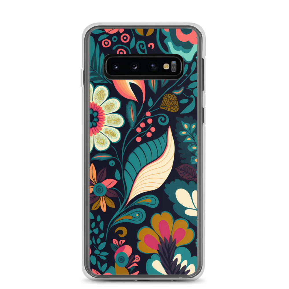 Samsung Case - Neon Floral