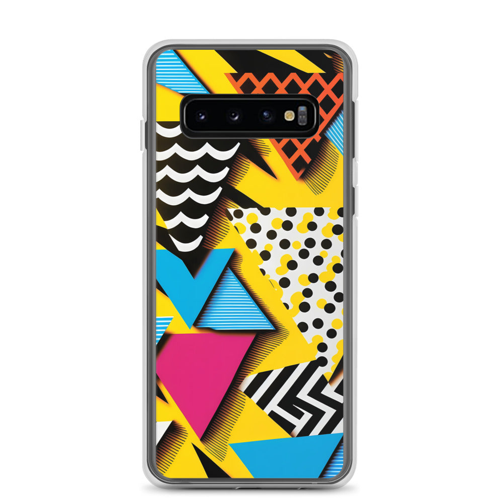 Samsung Case - Bright 80s Pattern