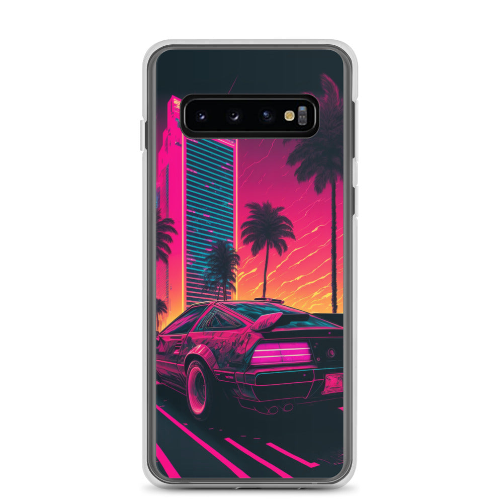 Samsung Case - Synthwave City Streets