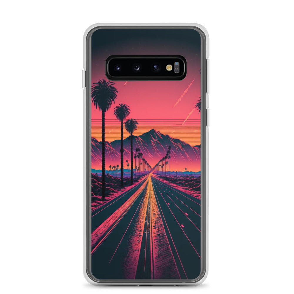 Samsung Case - Synthwave Desert Highway