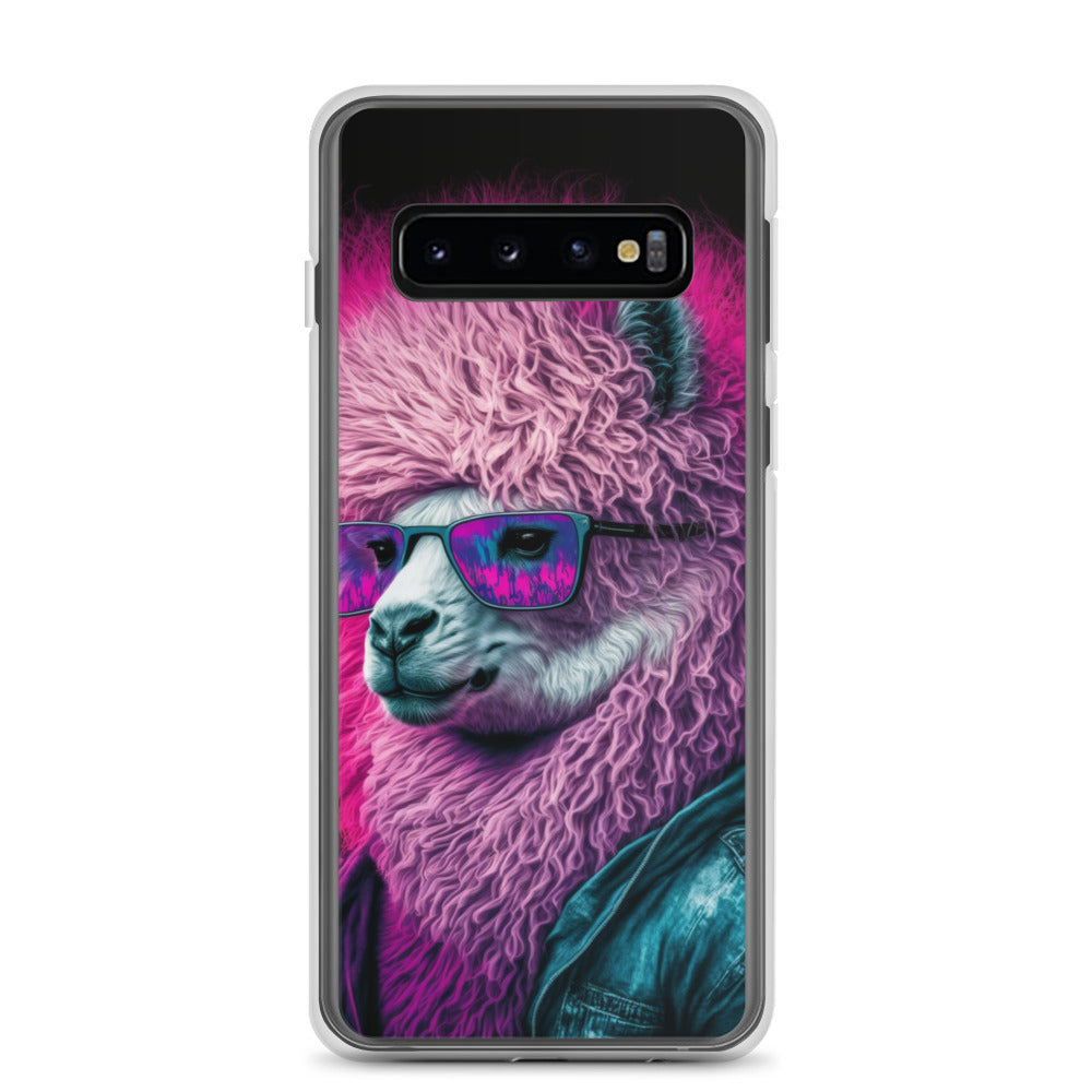 Samsung Case - Synthwave Smooth Llama