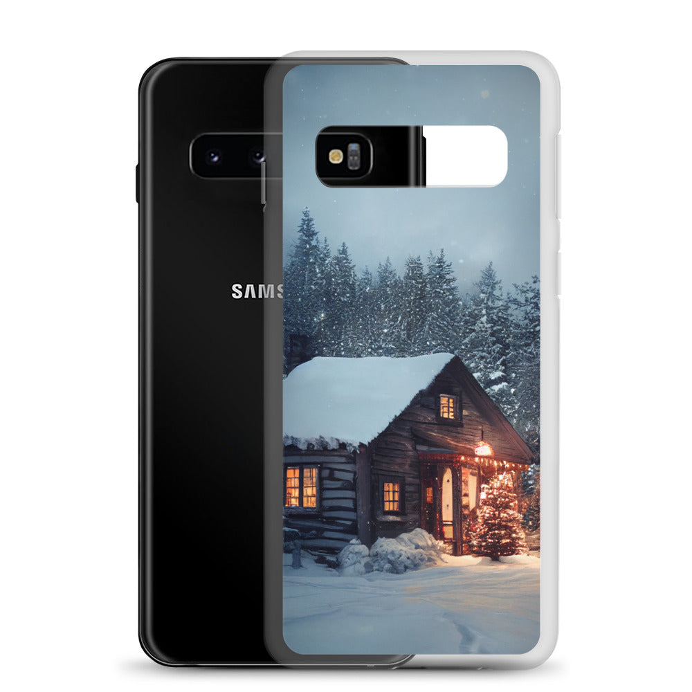 Samsung Case - Christmas Cabin