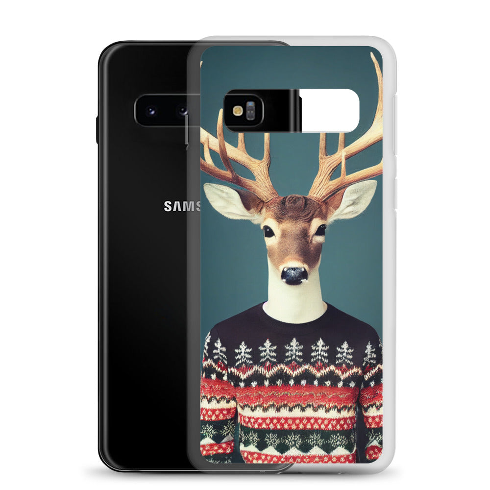 Samsung Case - Christmas Sweater Deer