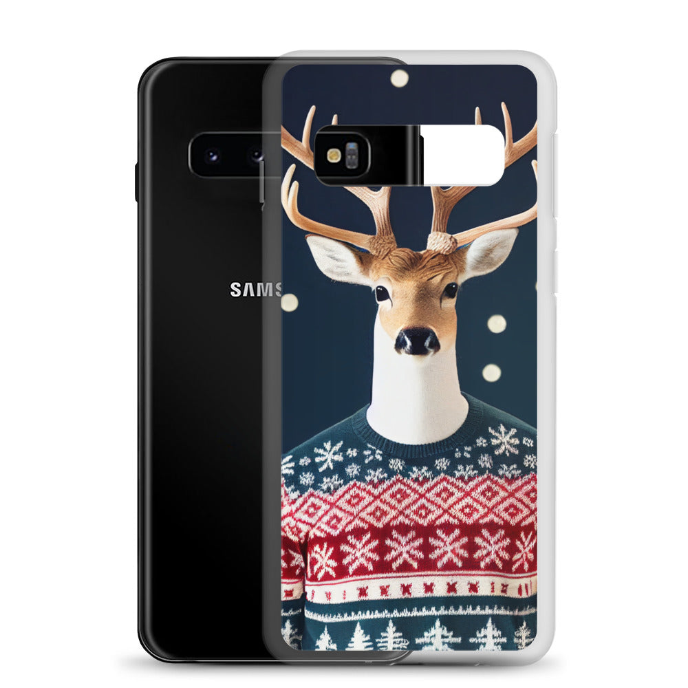 Samsung Case - Deer Christmas Sweater