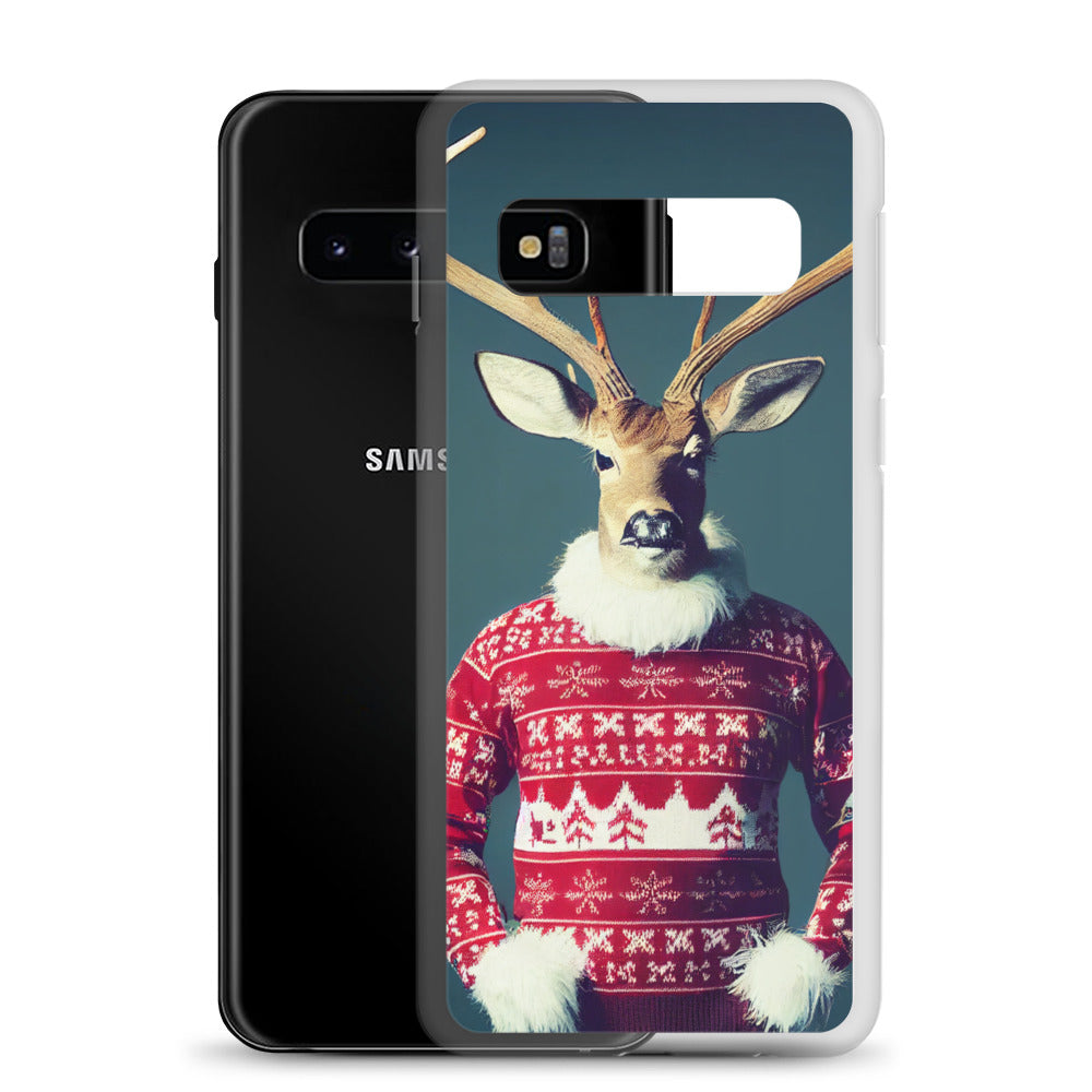 Samsung Case - Deer Christmas Sweater