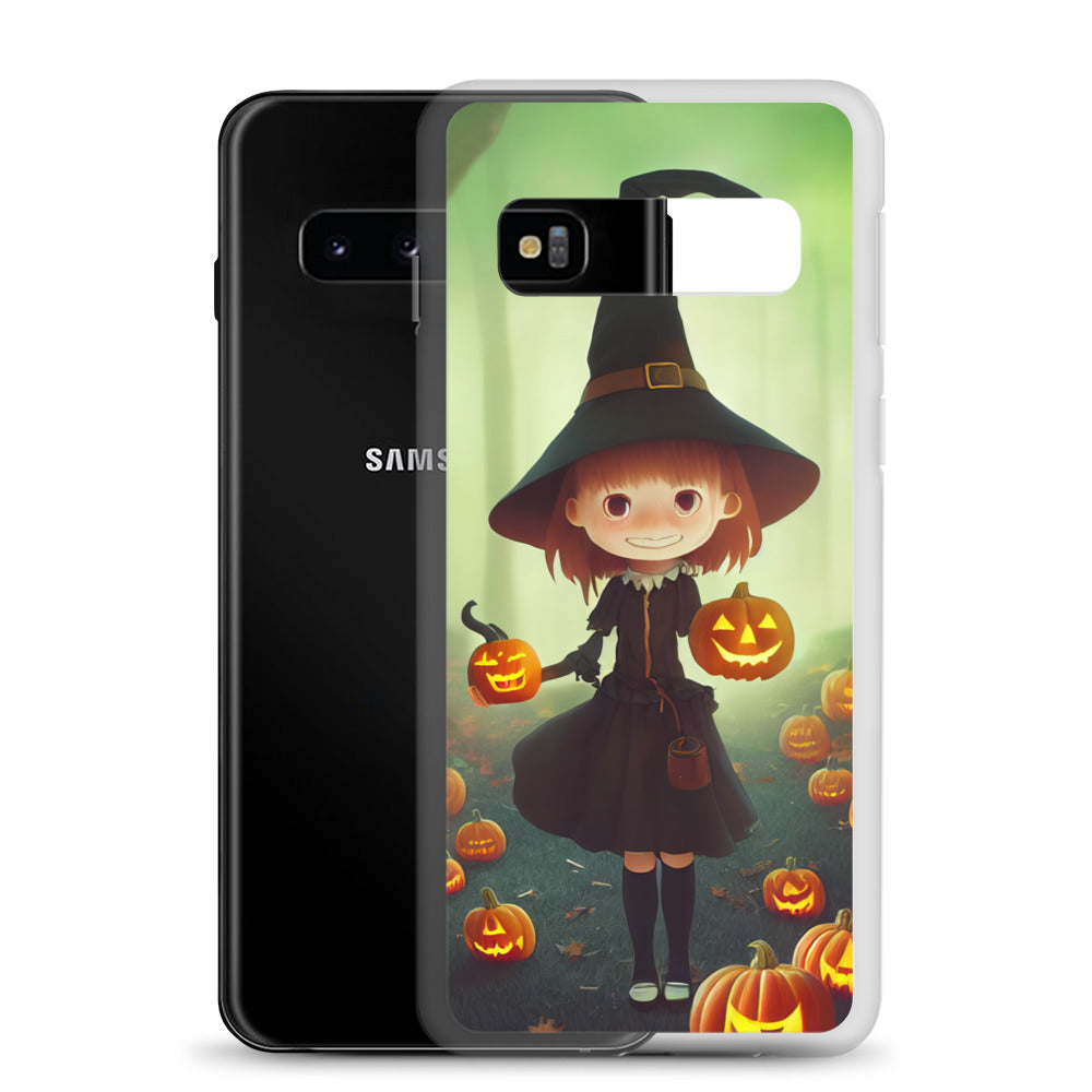 Samsung Case - Cute Anime Halloween Witch