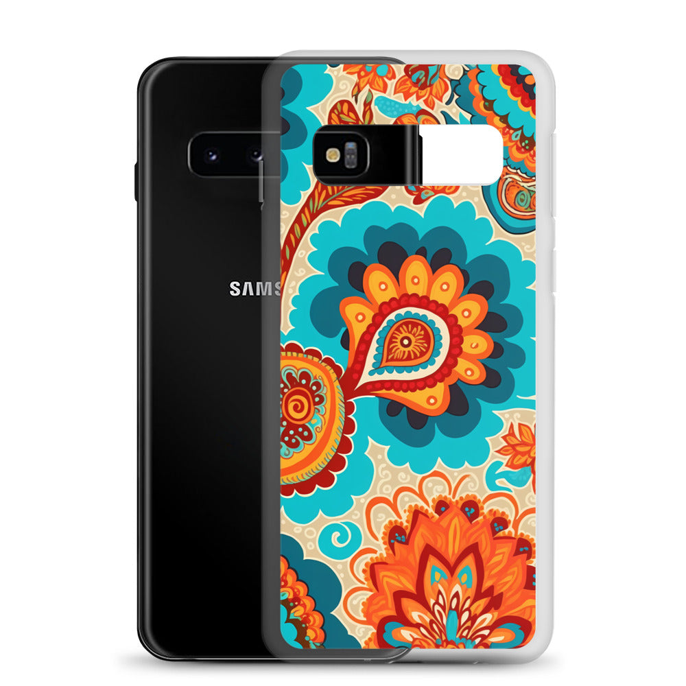 Samsung Case - Burst of Paisley