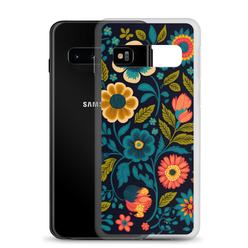 Samsung Case - Bright Mixed Blossoms