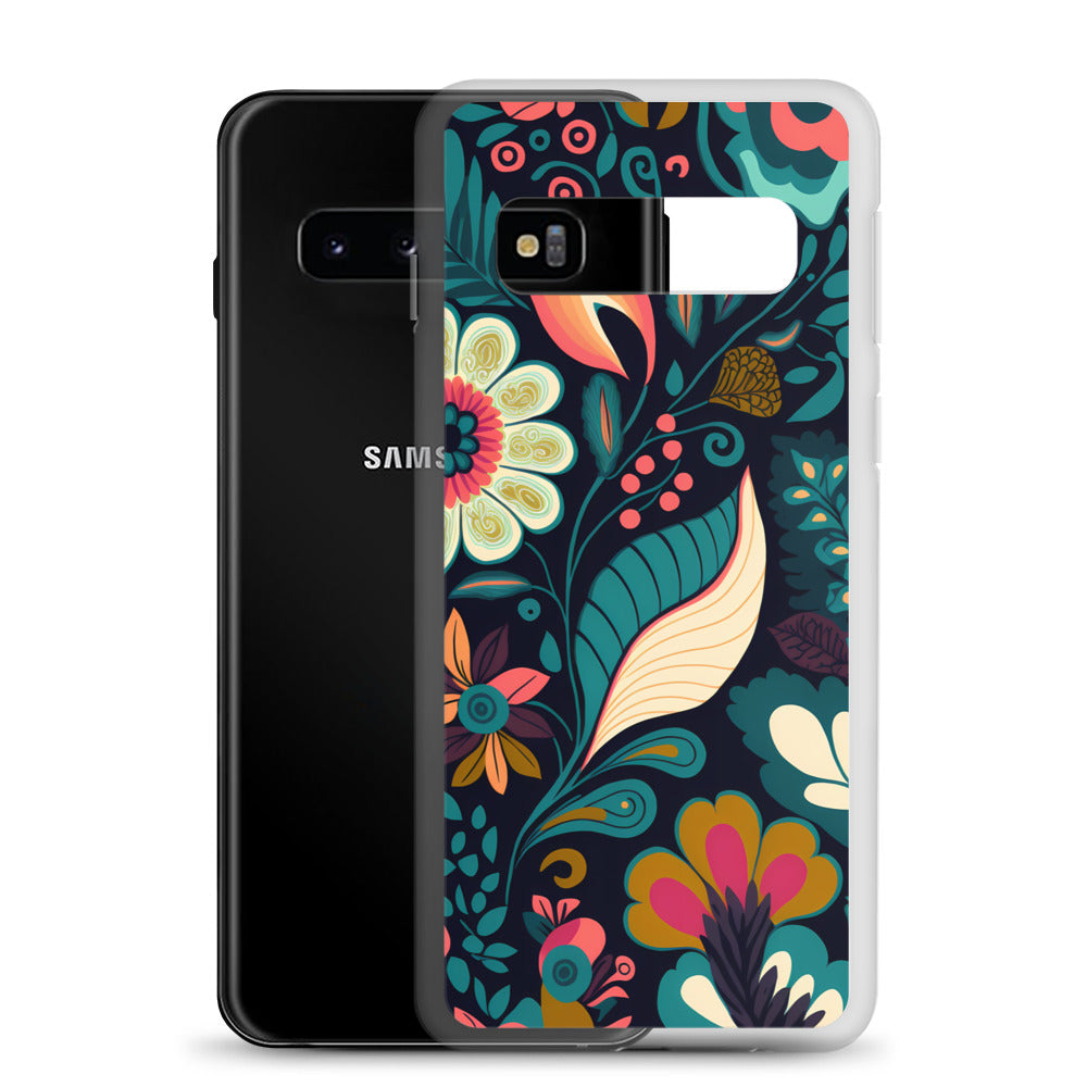Samsung Case - Neon Floral