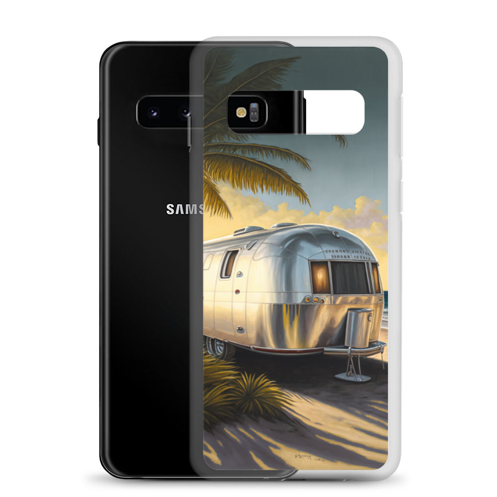 Samsung Case - Chrome Beach Camper
