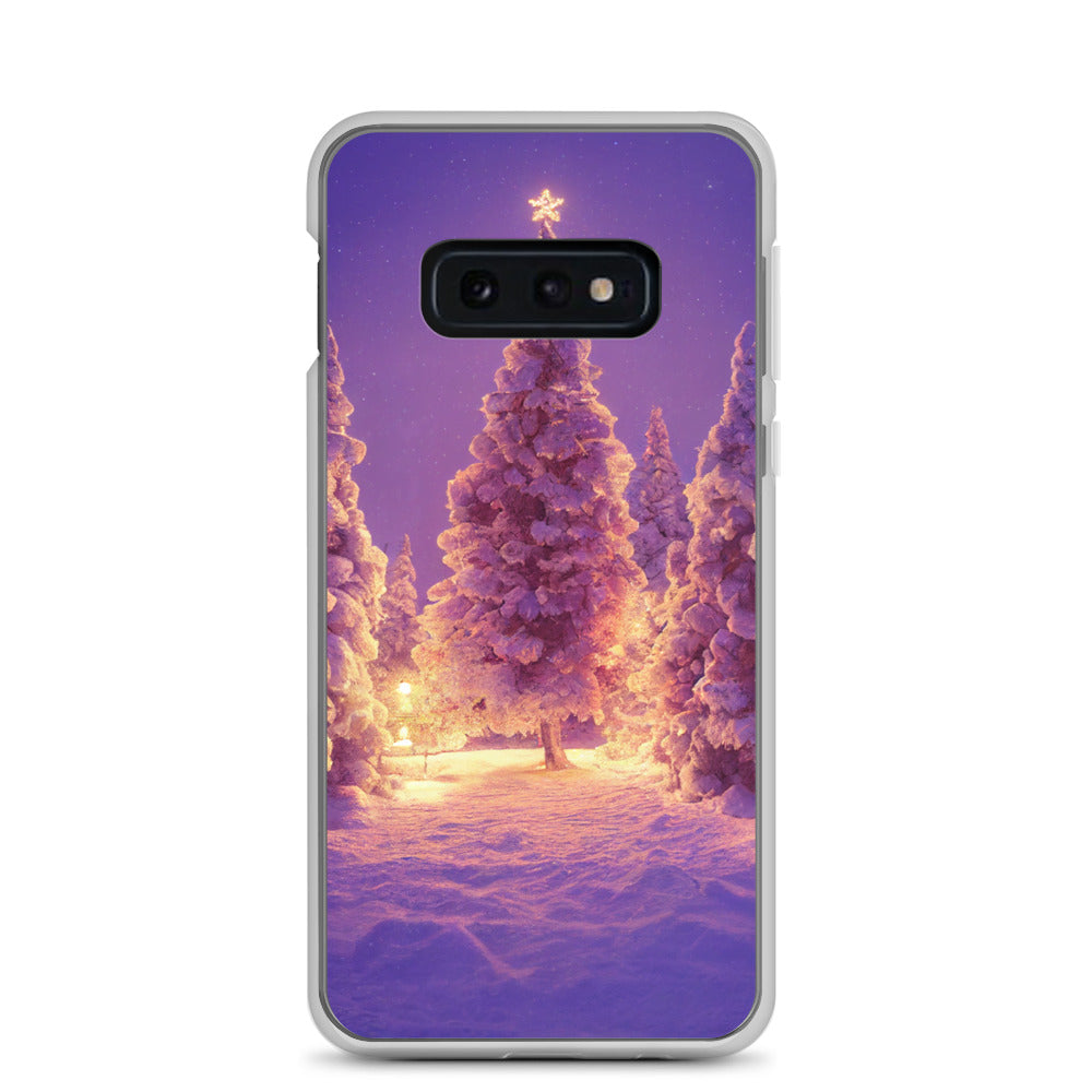 Samsung Case - Snowy Christmas Tree