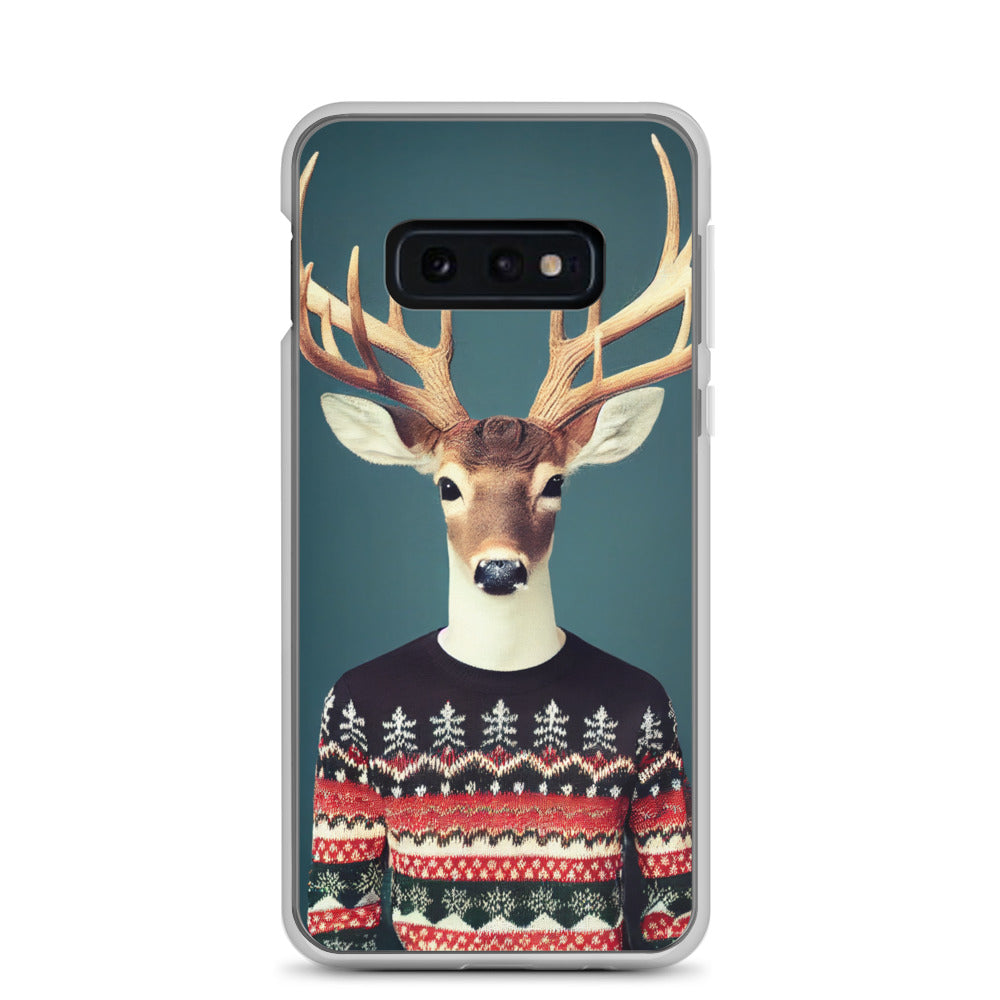 Samsung Case - Christmas Sweater Deer