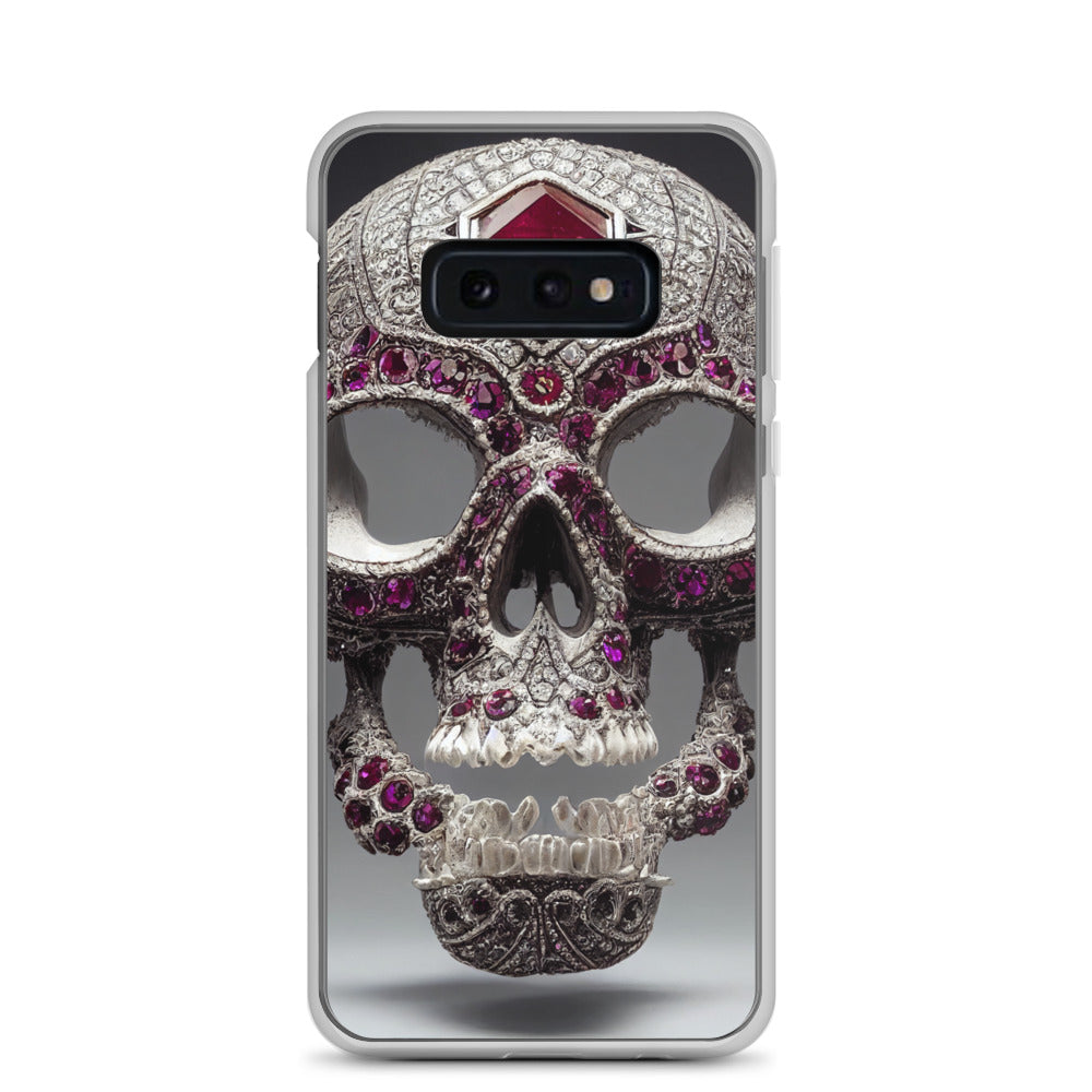Samsung Case - Ornamental Ruby Skull