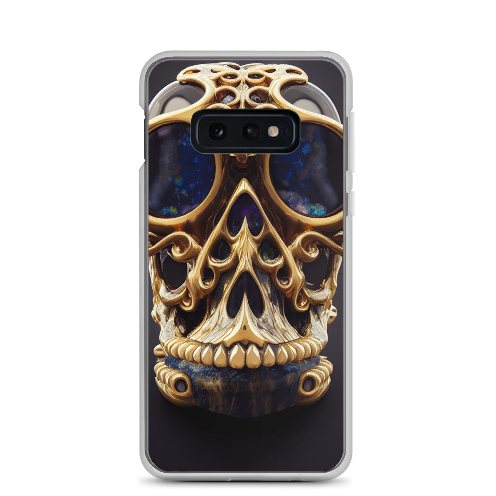 Samsung Case - Agate and Golden Skull
