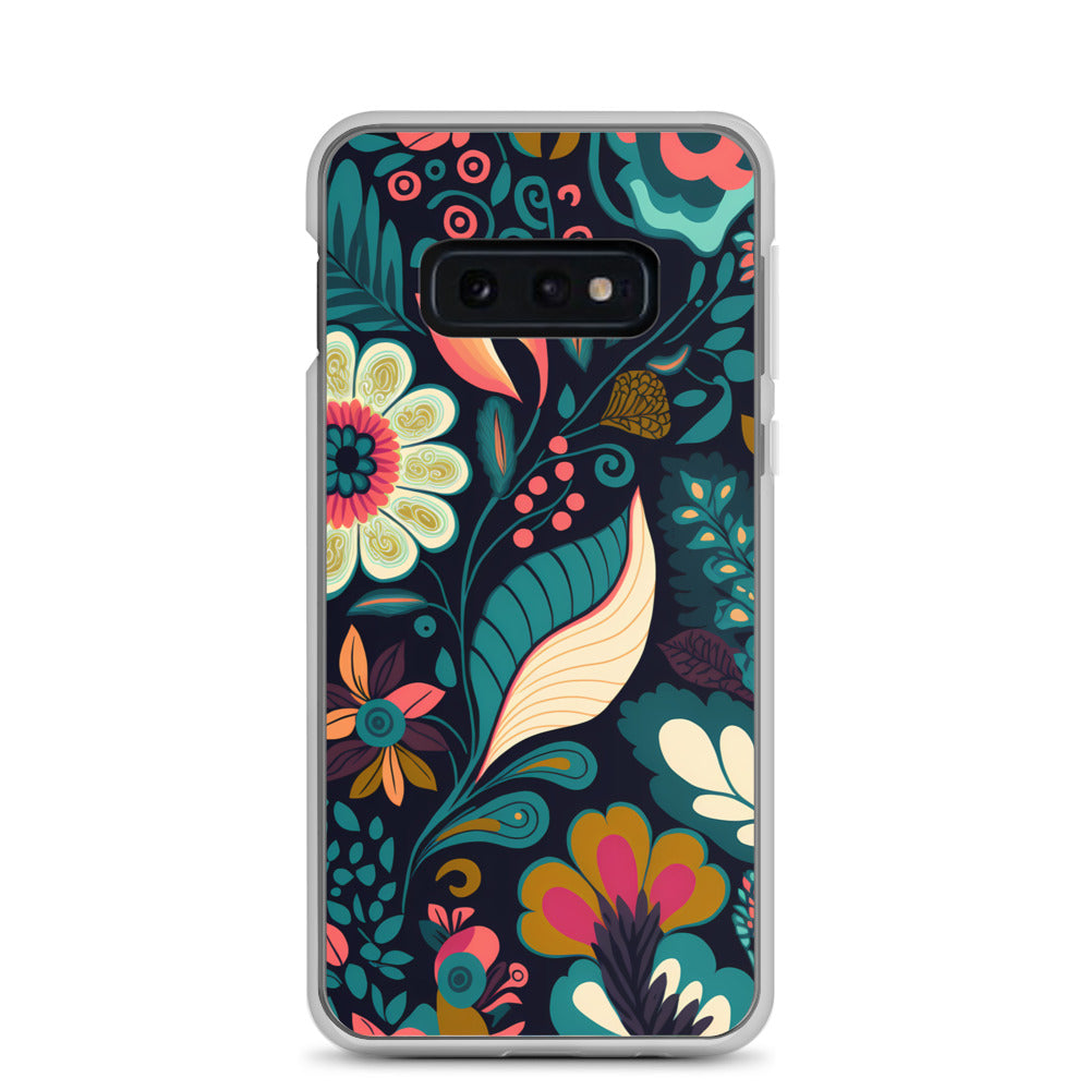 Samsung Case - Neon Floral