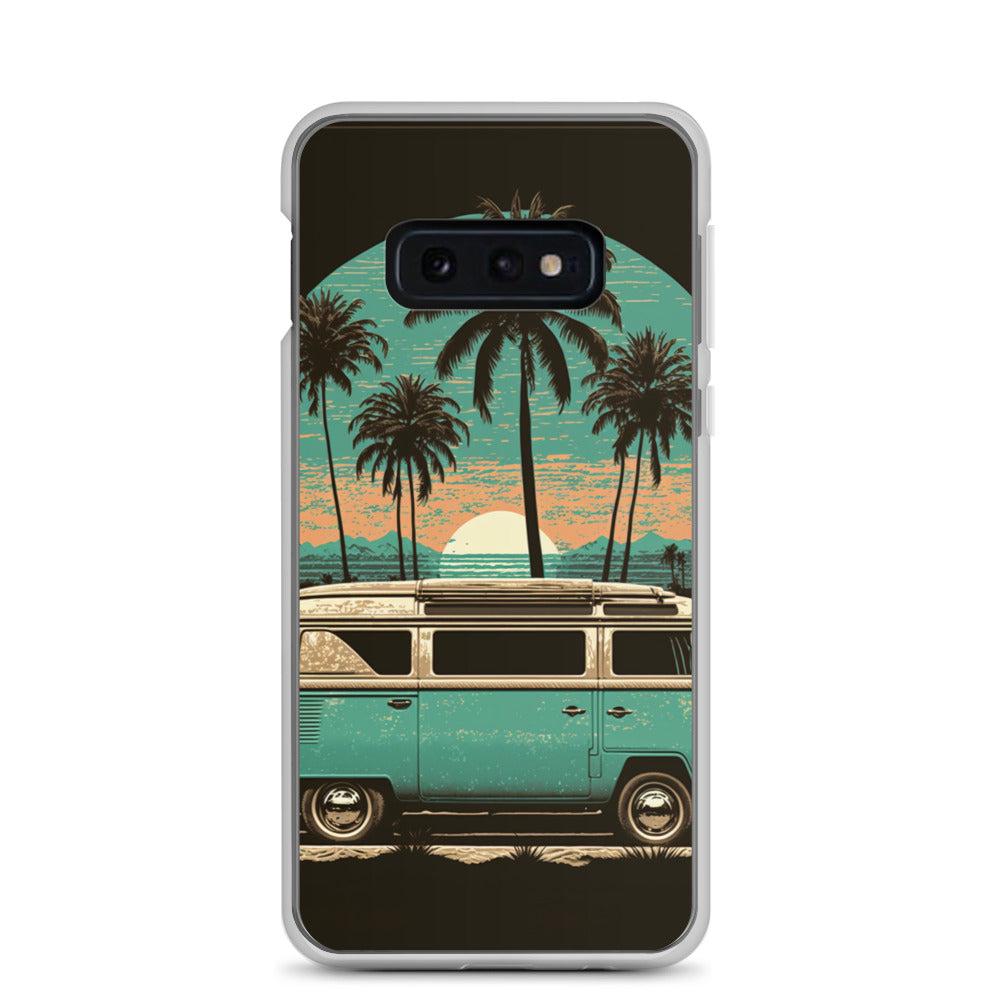 Samsung Case - Teal Beach Camper