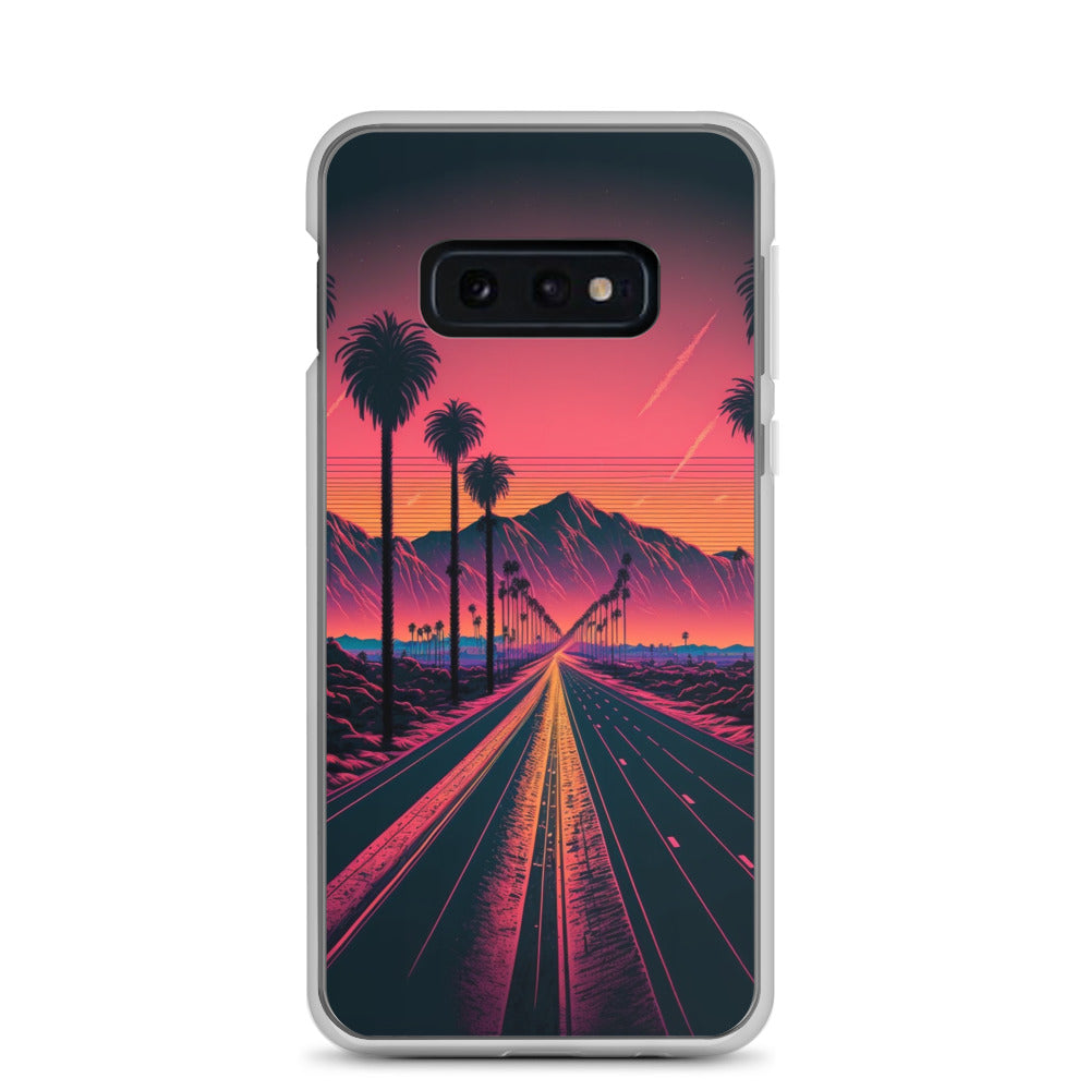 Samsung Case - Synthwave Desert Highway