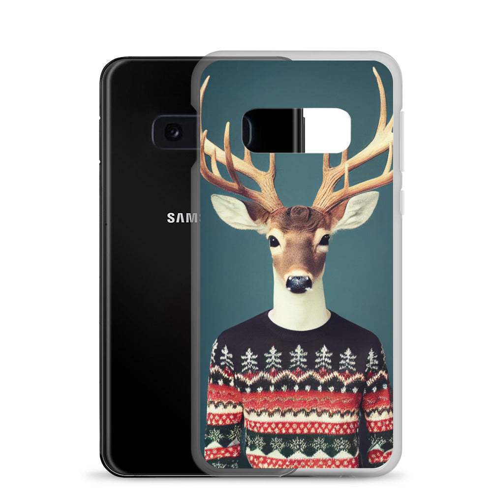 Samsung Case - Christmas Sweater Deer