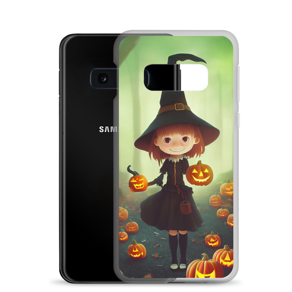 Samsung Case - Cute Anime Halloween Witch