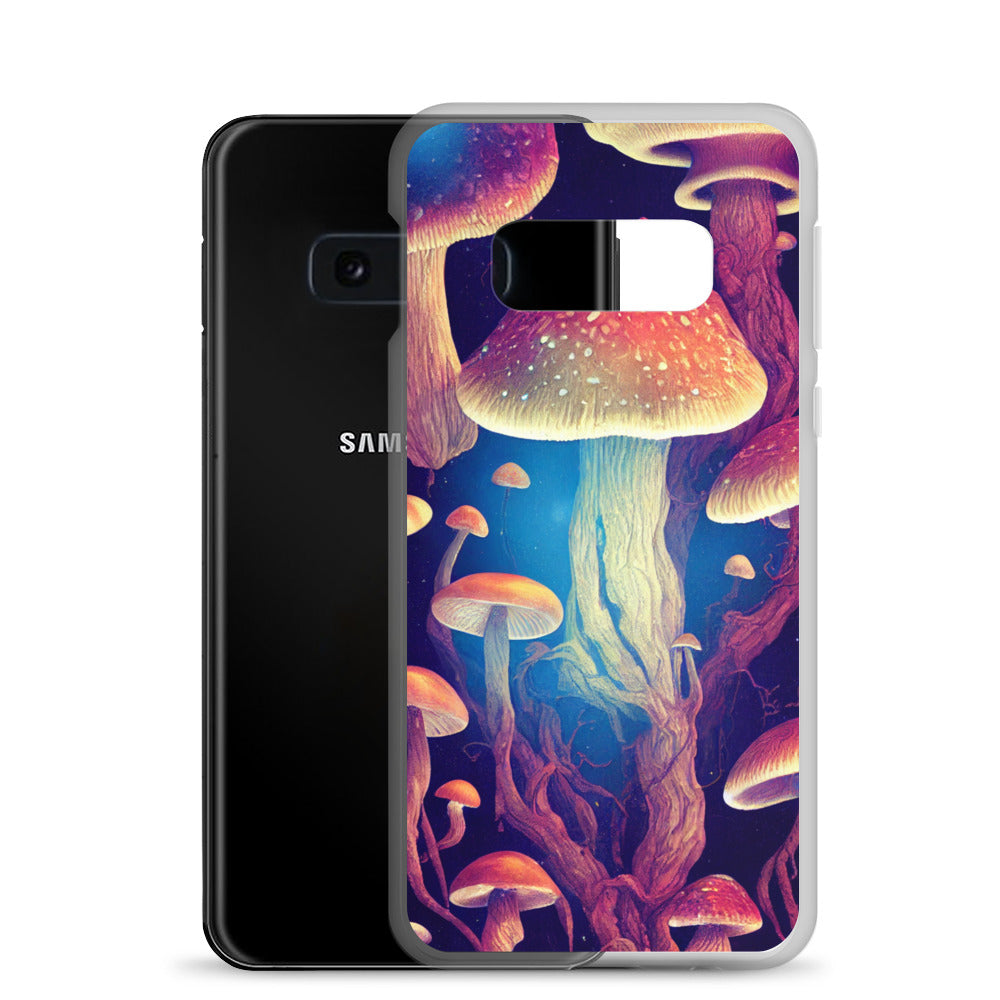 Samsung Phone Case - Mushrooms in Space