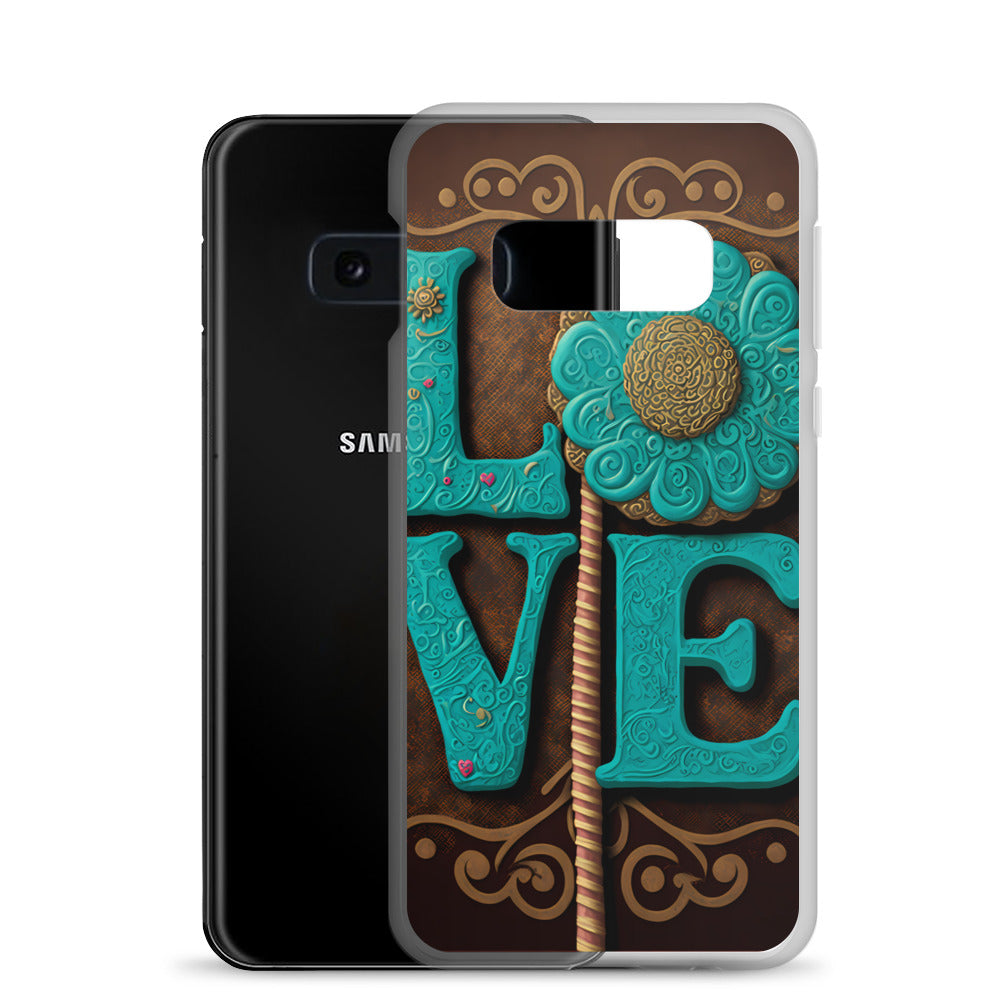 Samsung Case - Love Flower