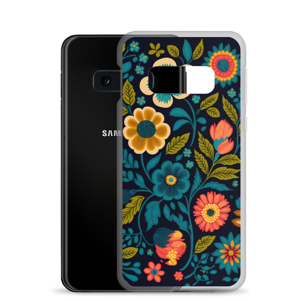 Samsung Case - Bright Mixed Blossoms
