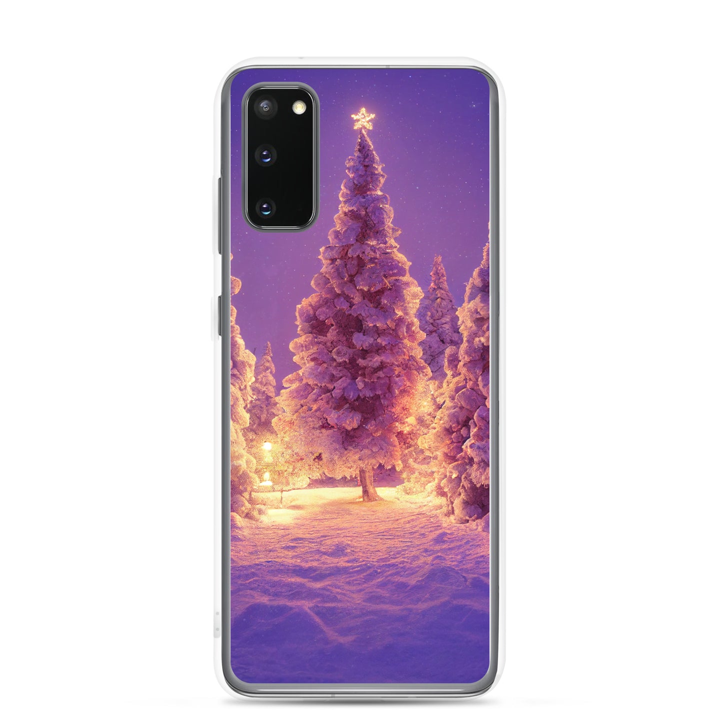 Samsung Case - Snowy Christmas Tree