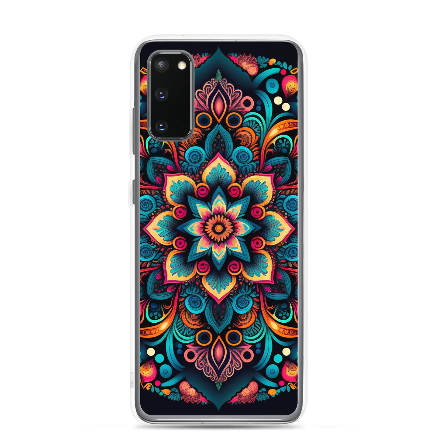 Samsung Case - Neon Mandala
