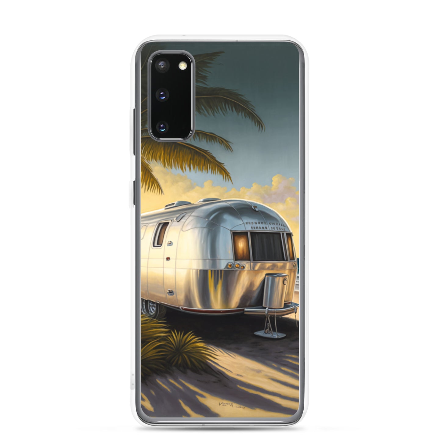 Samsung Case - Chrome Beach Camper