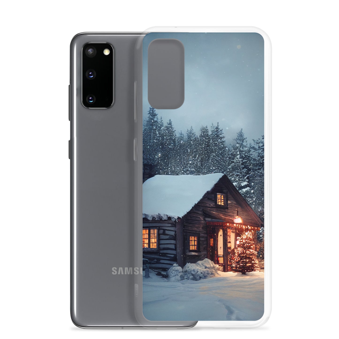 Samsung Case - Christmas Cabin