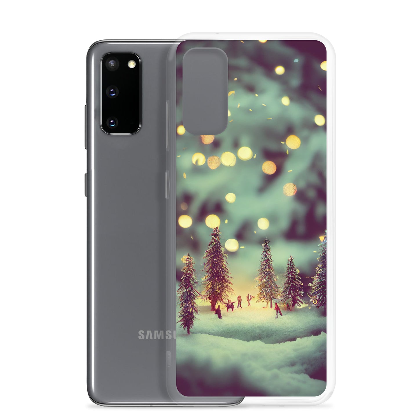 Samsung Case - Miniature Christmas