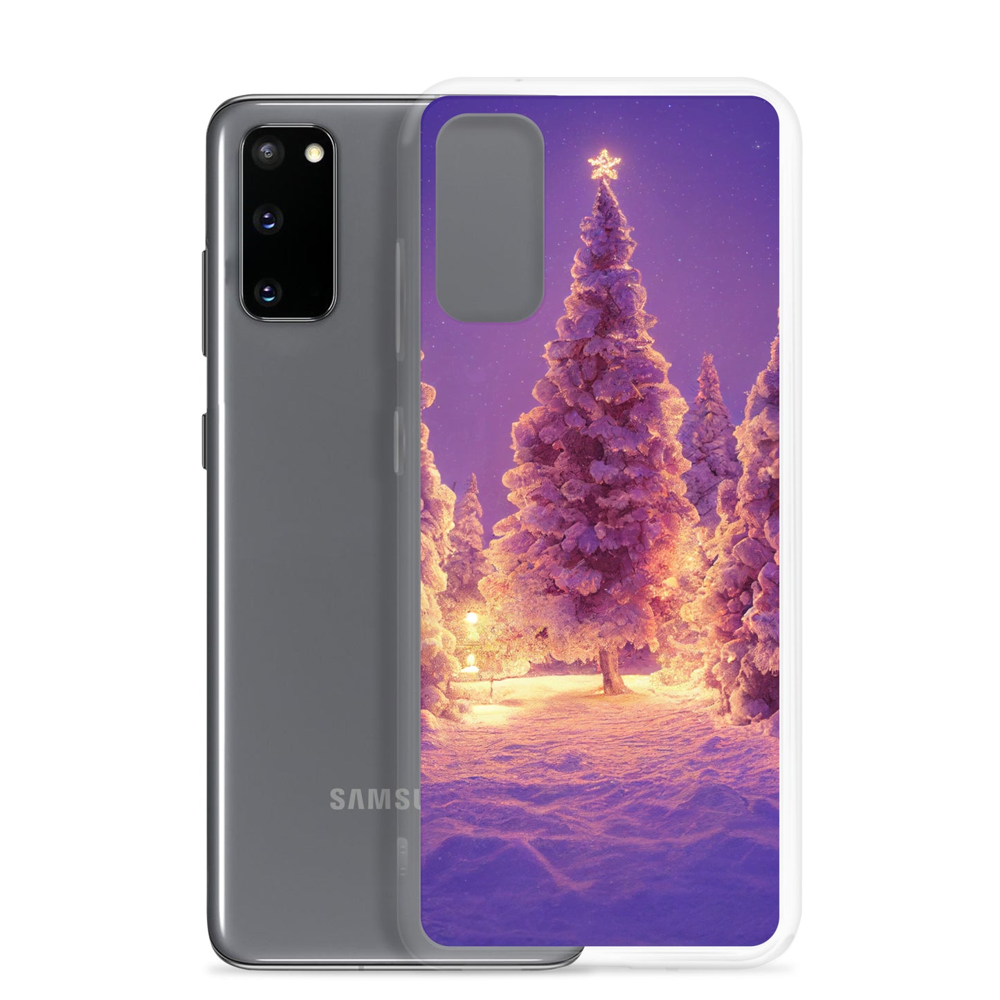 Samsung Case - Snowy Christmas Tree
