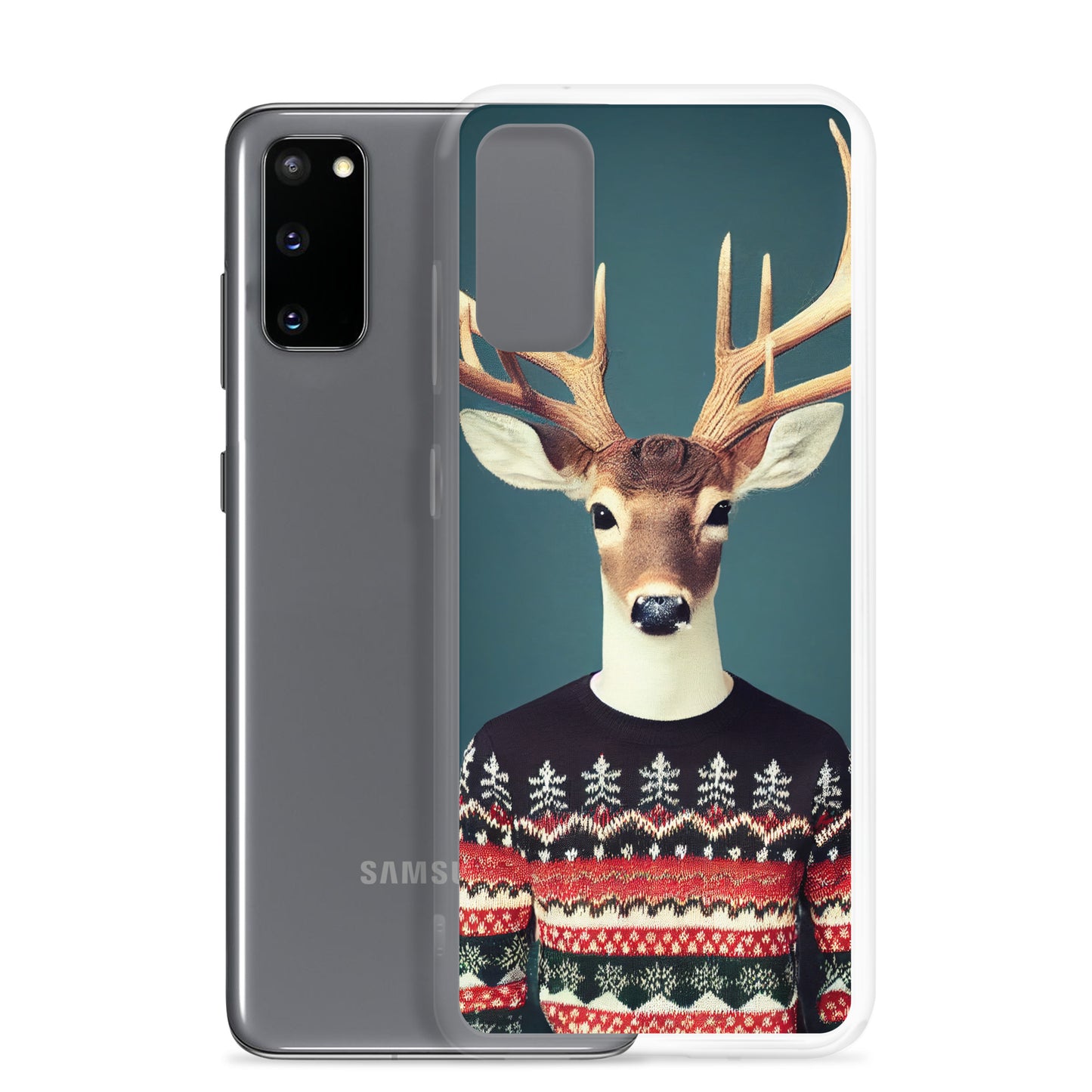 Samsung Case - Christmas Sweater Deer