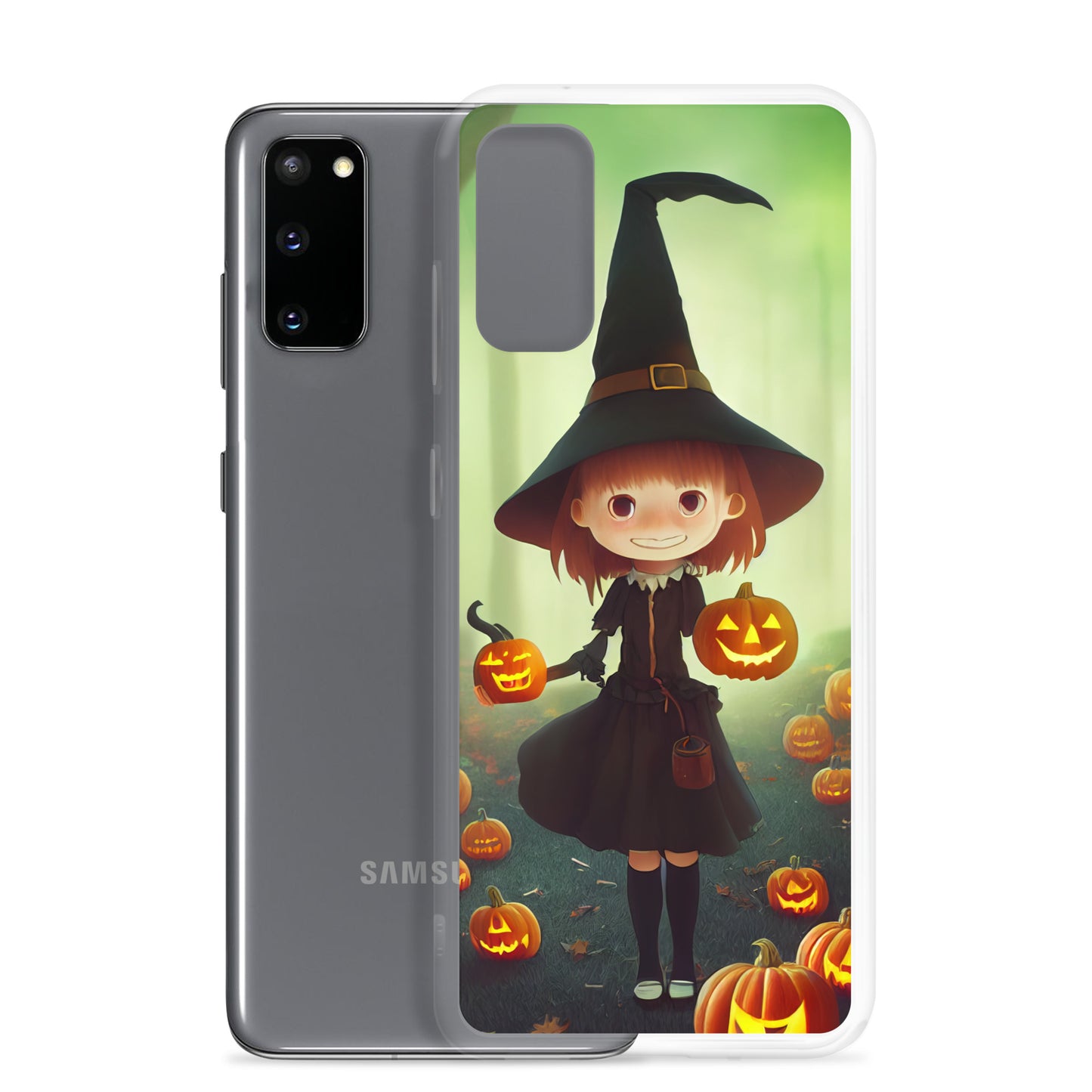 Samsung Case - Cute Anime Halloween Witch