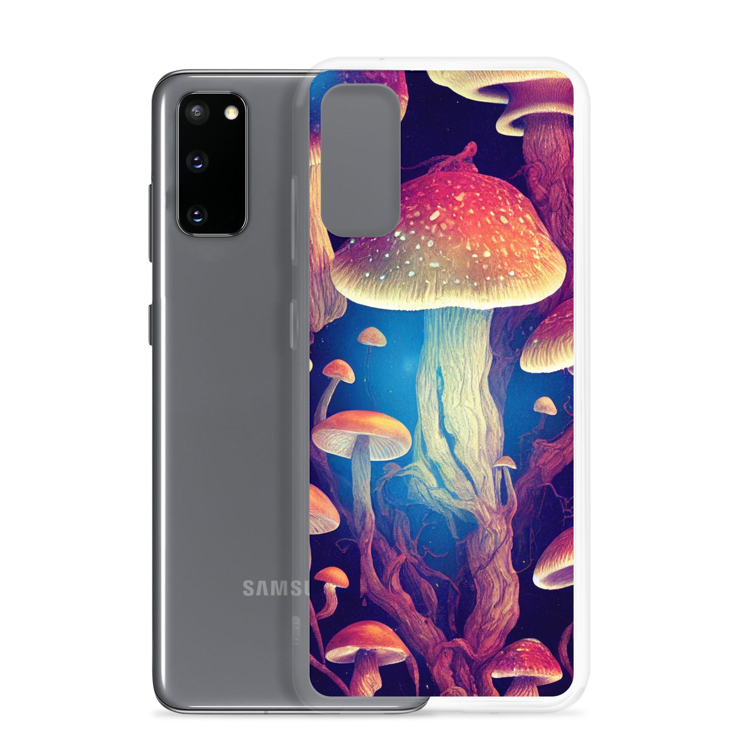 Samsung Phone Case - Mushrooms in Space