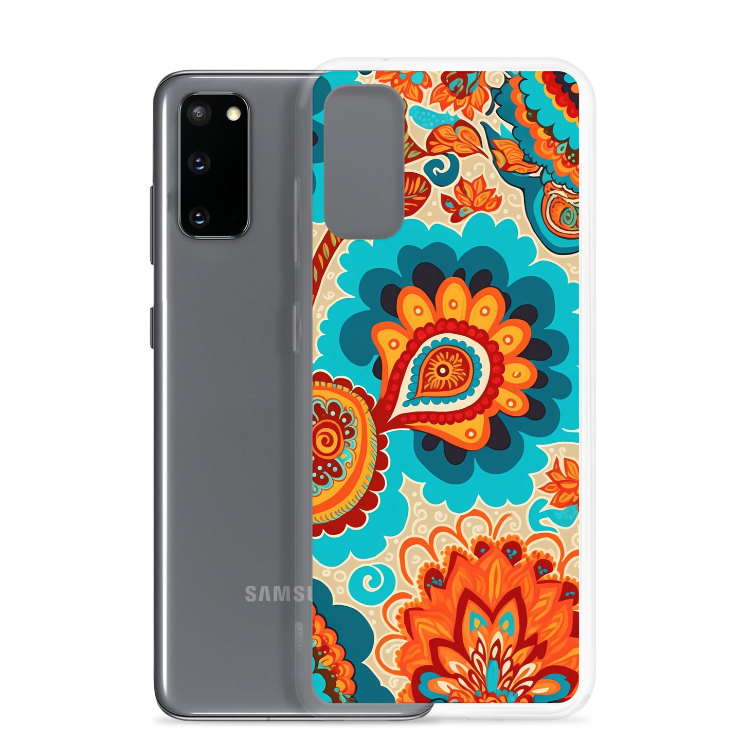 Samsung Case - Burst of Paisley