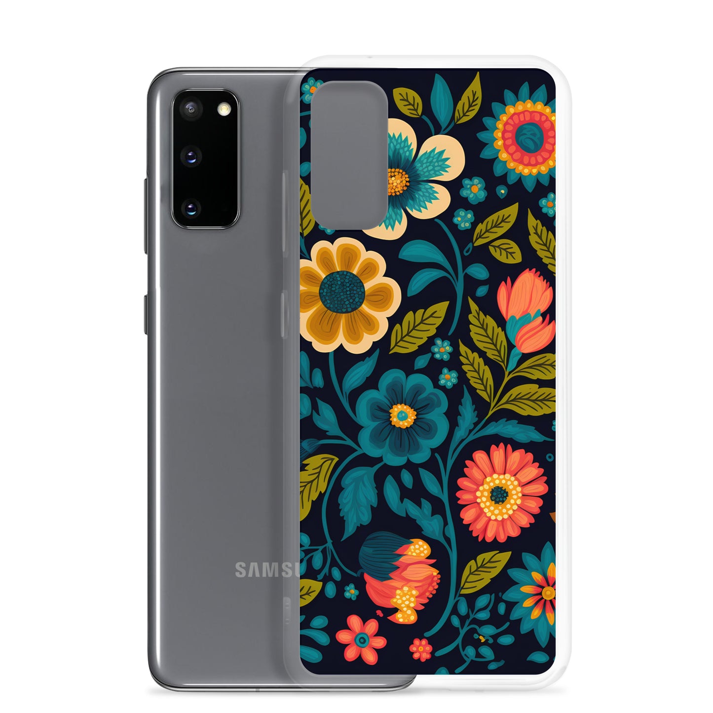 Samsung Case - Bright Mixed Blossoms