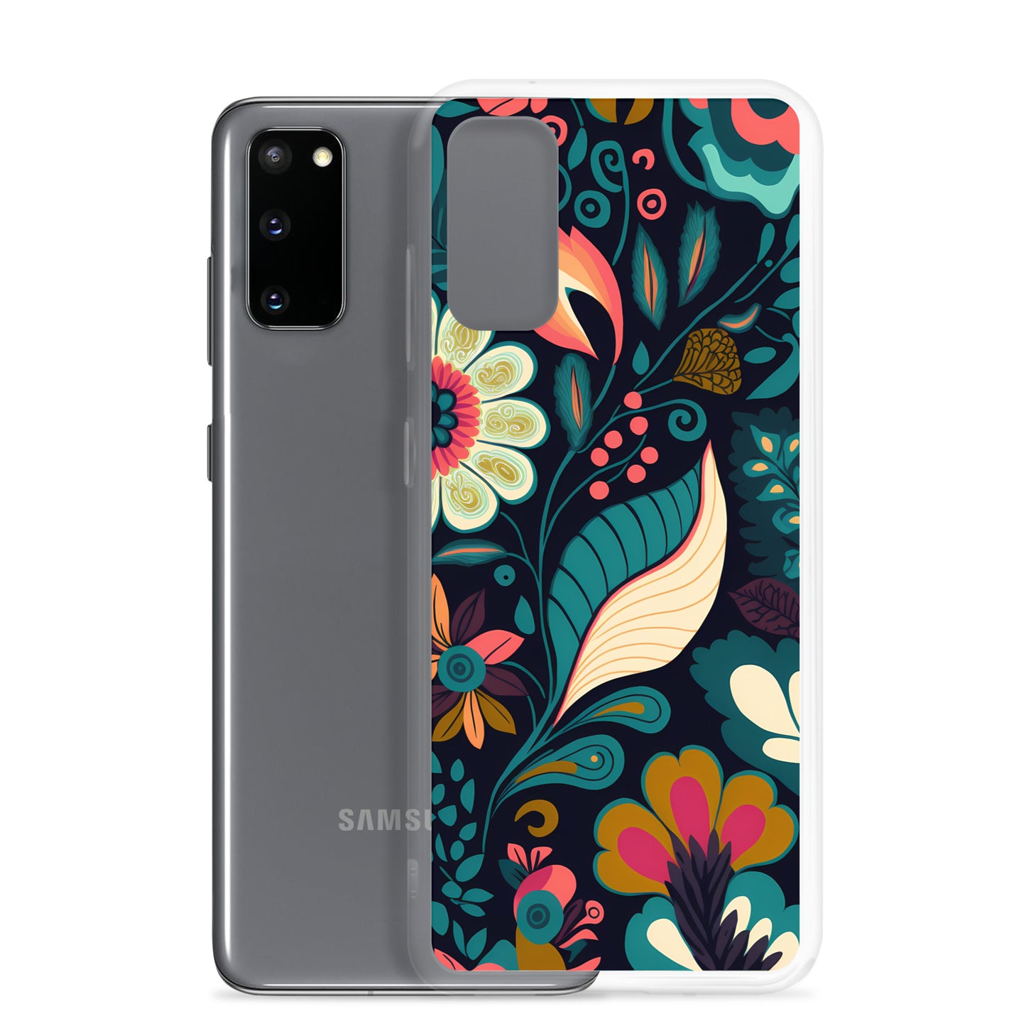 Samsung Case - Neon Floral