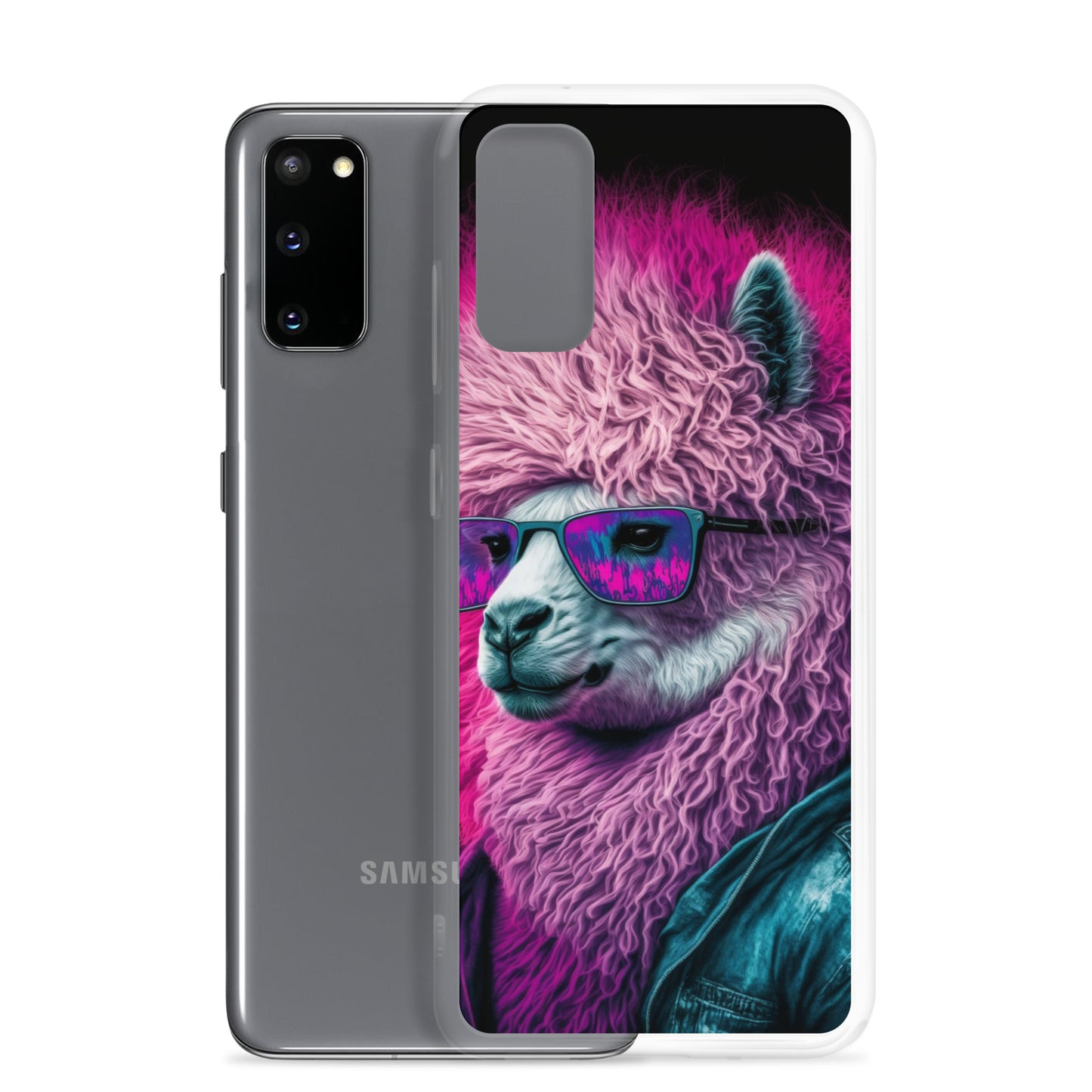 Samsung Case - Synthwave Smooth Llama