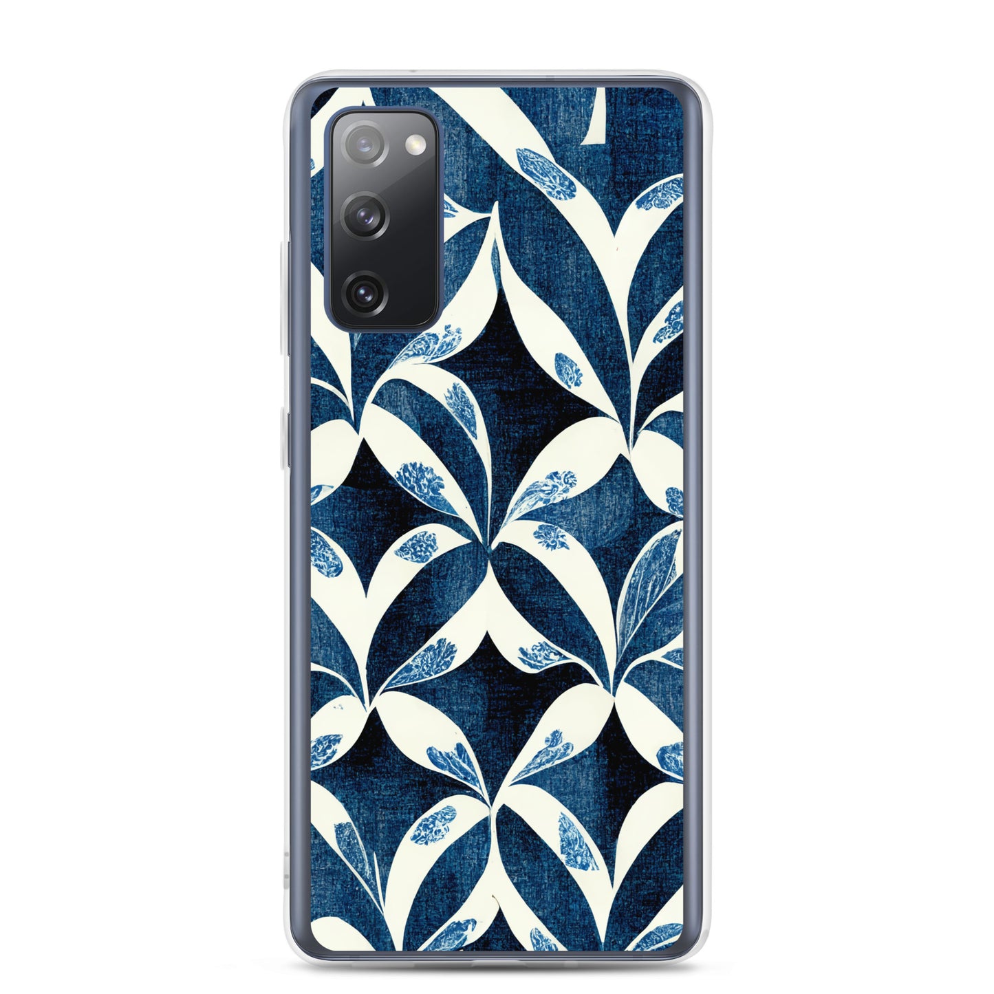 Samsung Case - Blue Leaf