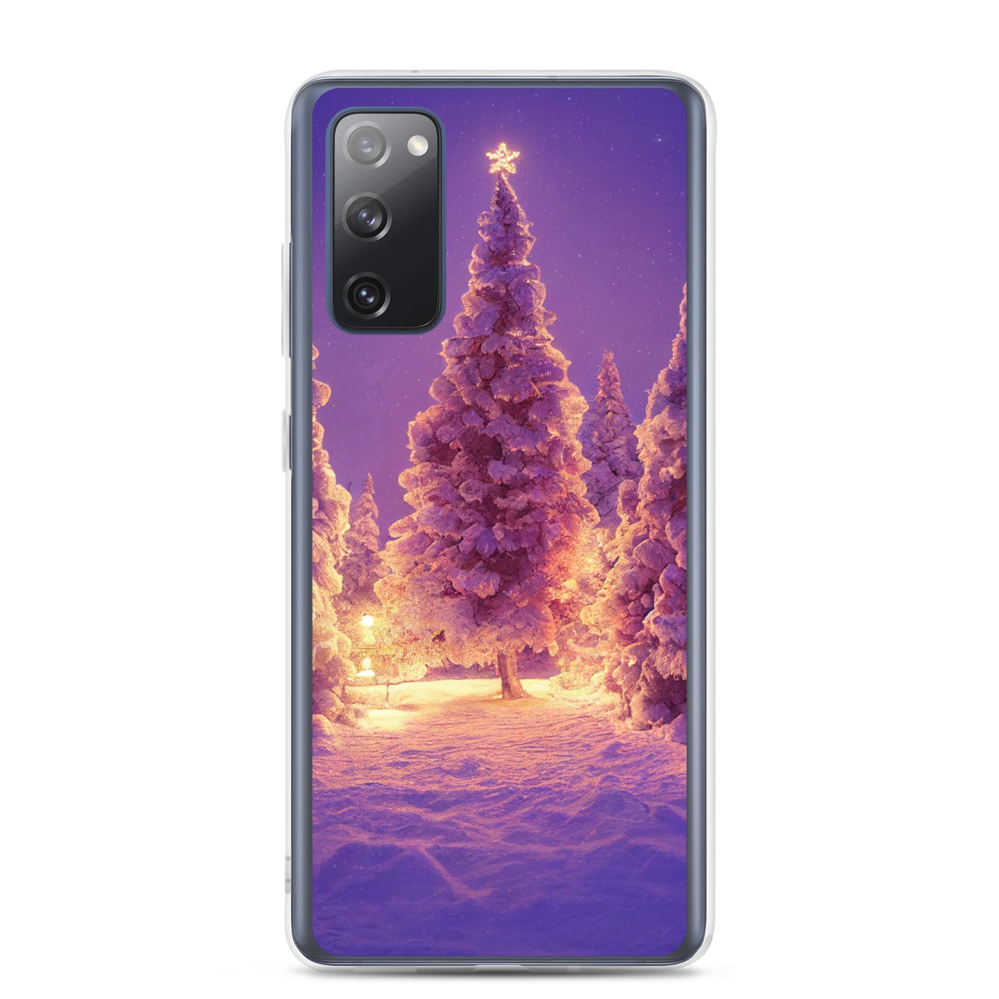 Samsung Case - Snowy Christmas Tree