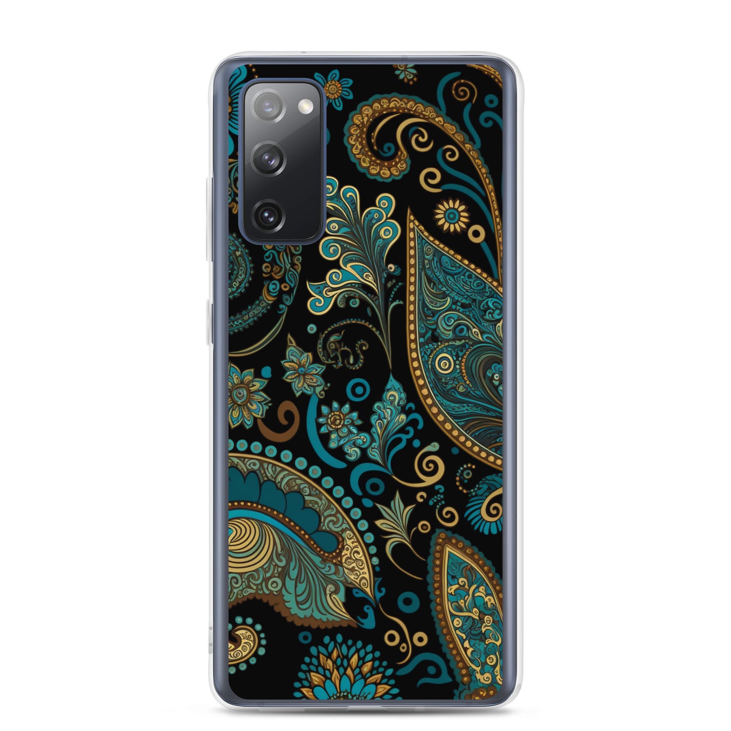 Samsung Case - Turquoise Paisley